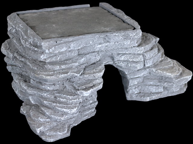 RZコーナーハイドケーヴウィズヒートストレンジスレートストーンHC0101