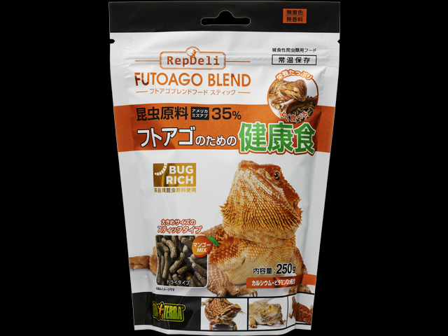 フトアゴブレンドフードスティック250g