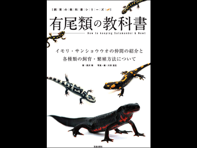 有尾類の教科書　表紙