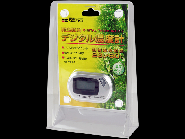 爬虫類用デジタル温度計 カミハタ養魚 デジタル温度計 販売 通販