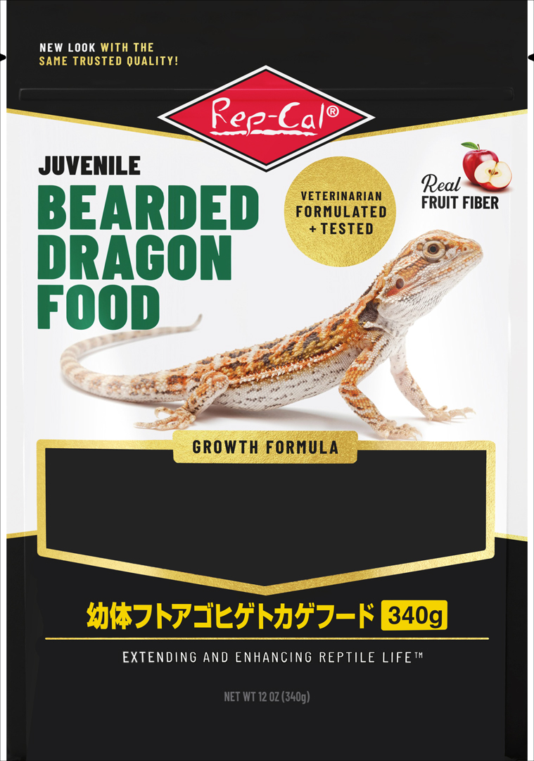 幼体フトアゴヒゲトカゲフード340g パッケージ