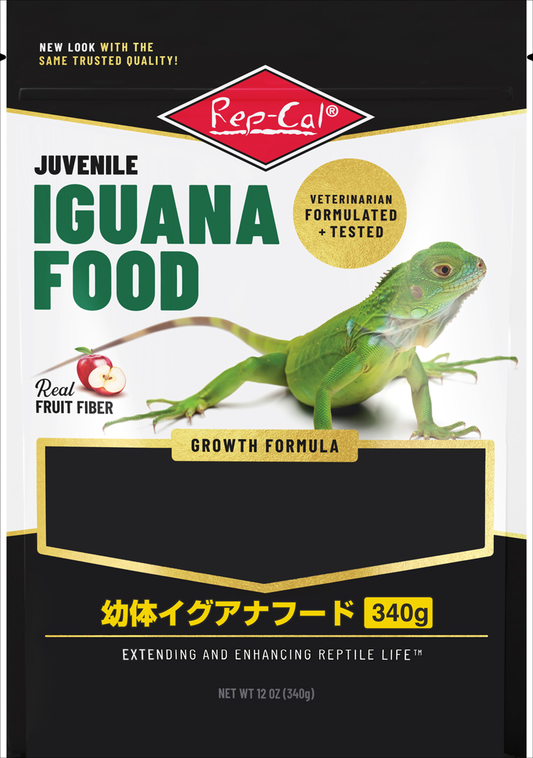 幼体イグアナフード340g　パッケージ