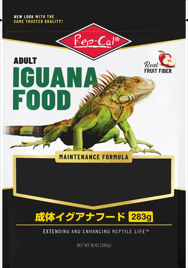 成体イグアナフード283g　パッケージ