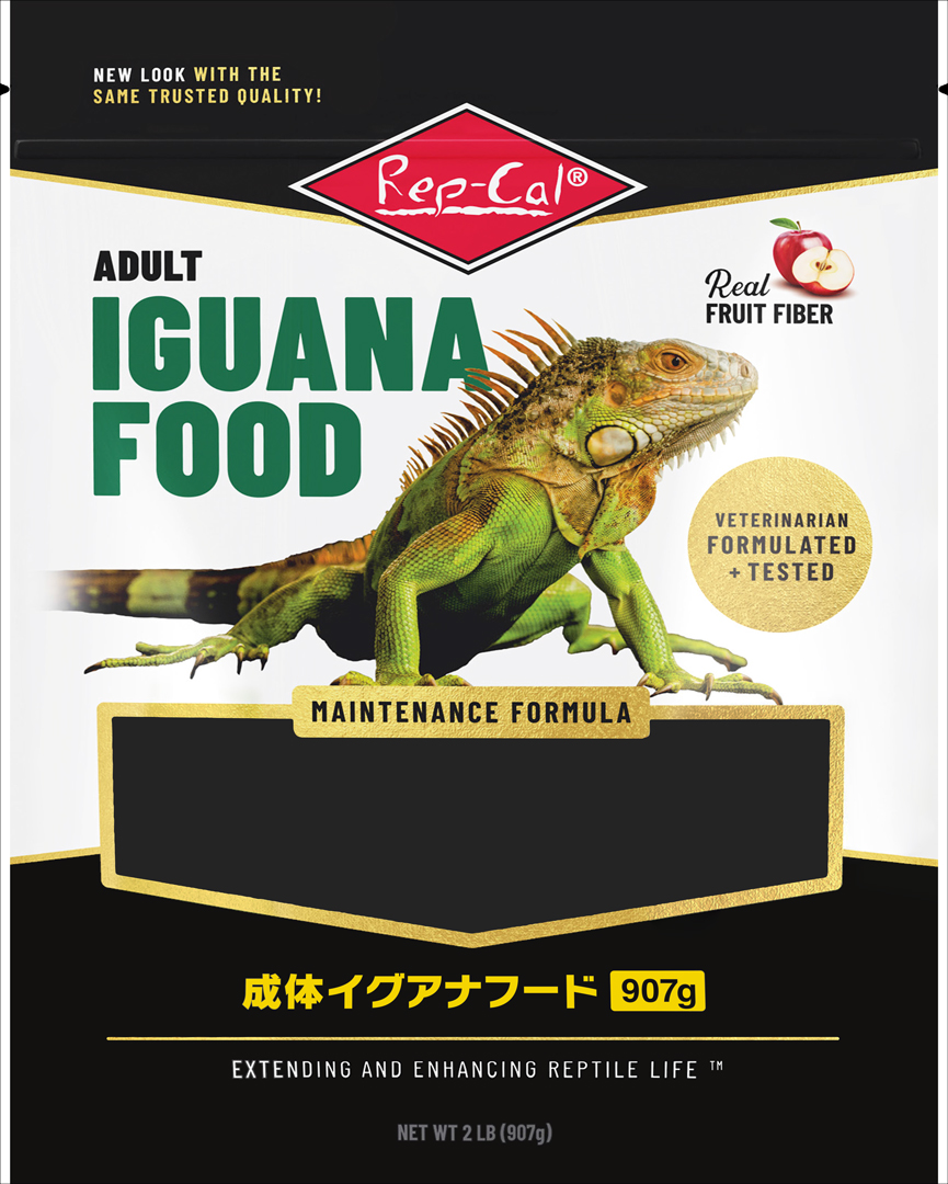 成体イグアナフード907g　パッケージ