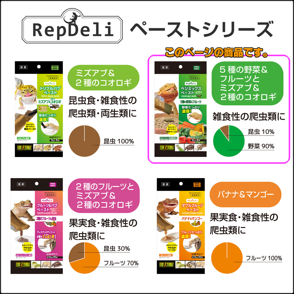RepDeliペーストシリーズ
