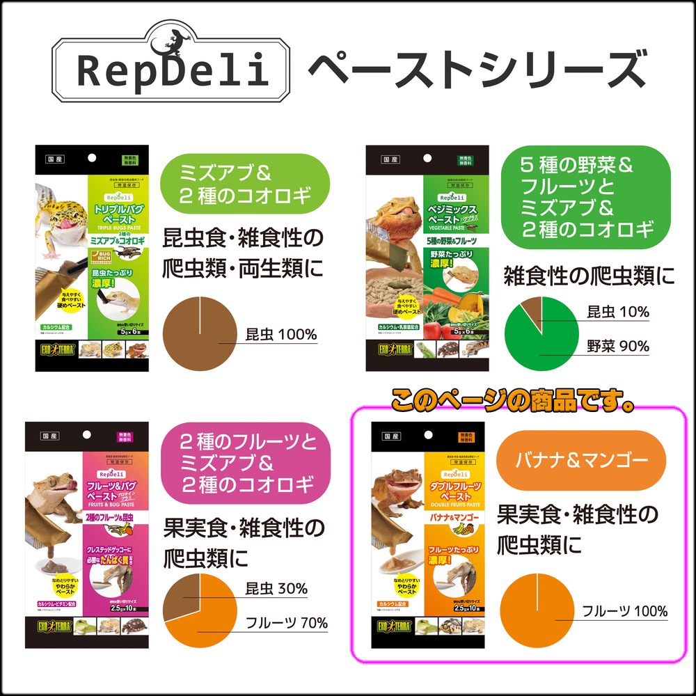 RepDeliペーストシリーズ