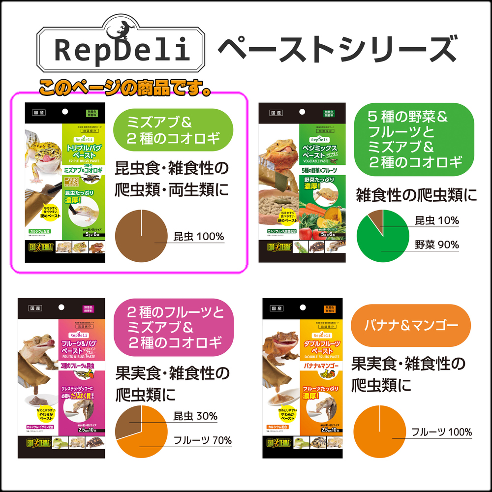 RepDeliペーストシリーズ