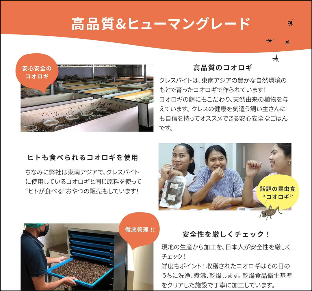 クレスバイトアダルト用50g　品質