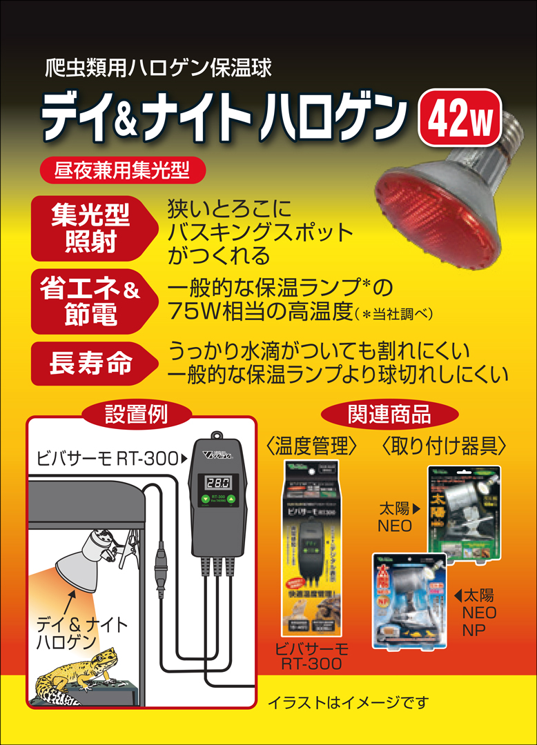 デイ&ナイトハロゲン42W　パッケージ右側面