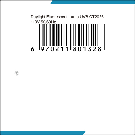 Daylight Fluorescent Lamp UVB 2.0 26W　CT2026