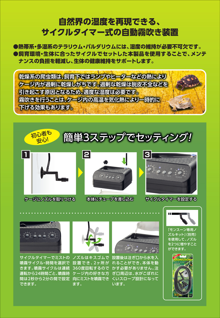 モンスーンソロ　パッケージ右側面