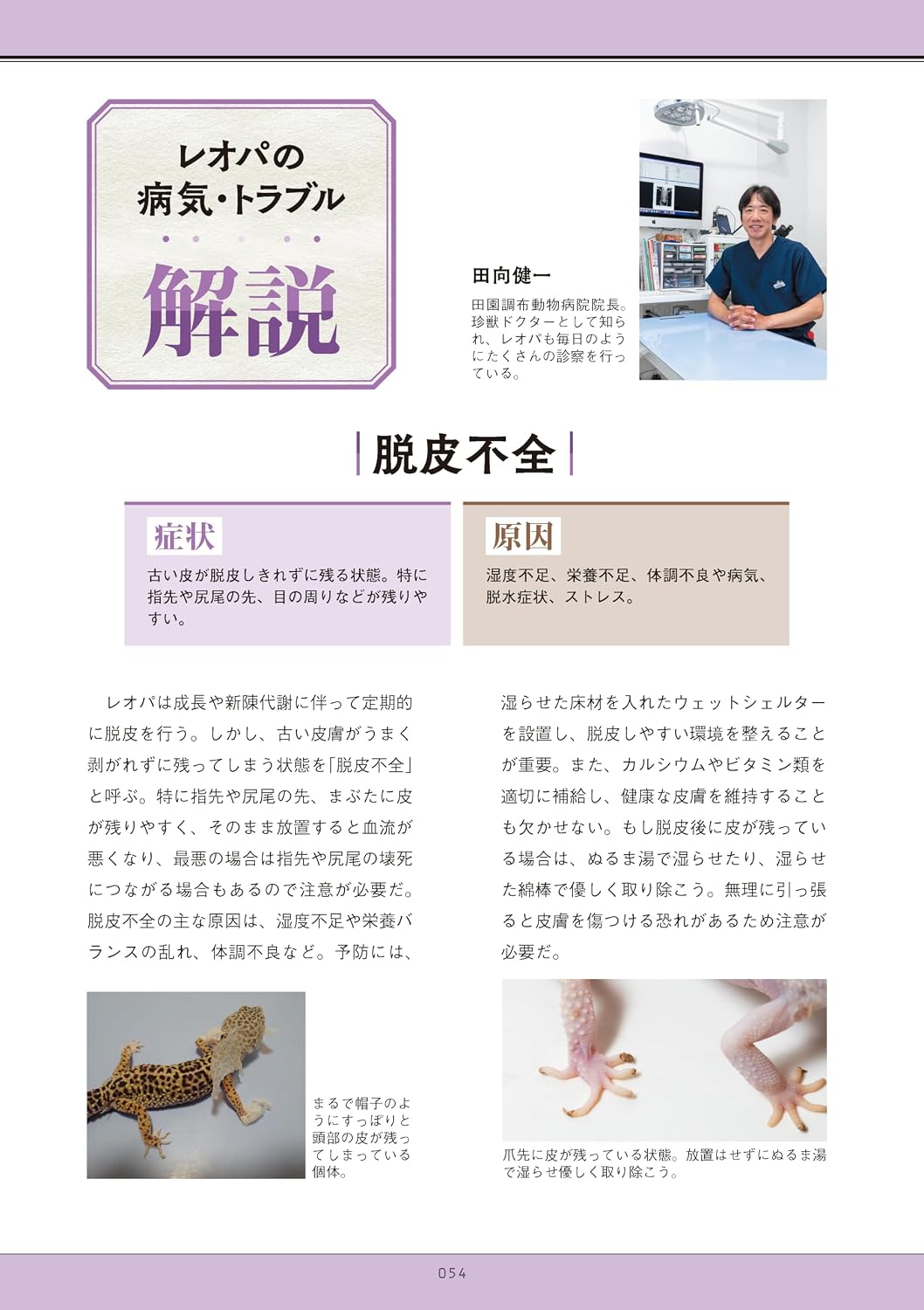 笠倉出版　レオパの教科書2　病気