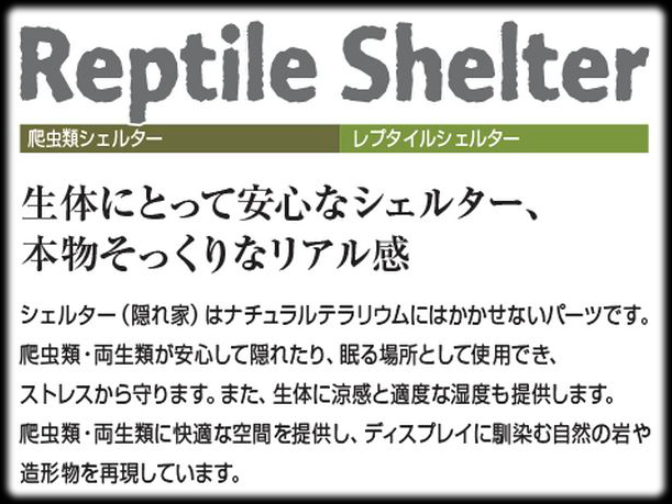 エキゾテラ　ジェックス　爬虫類用シェルター