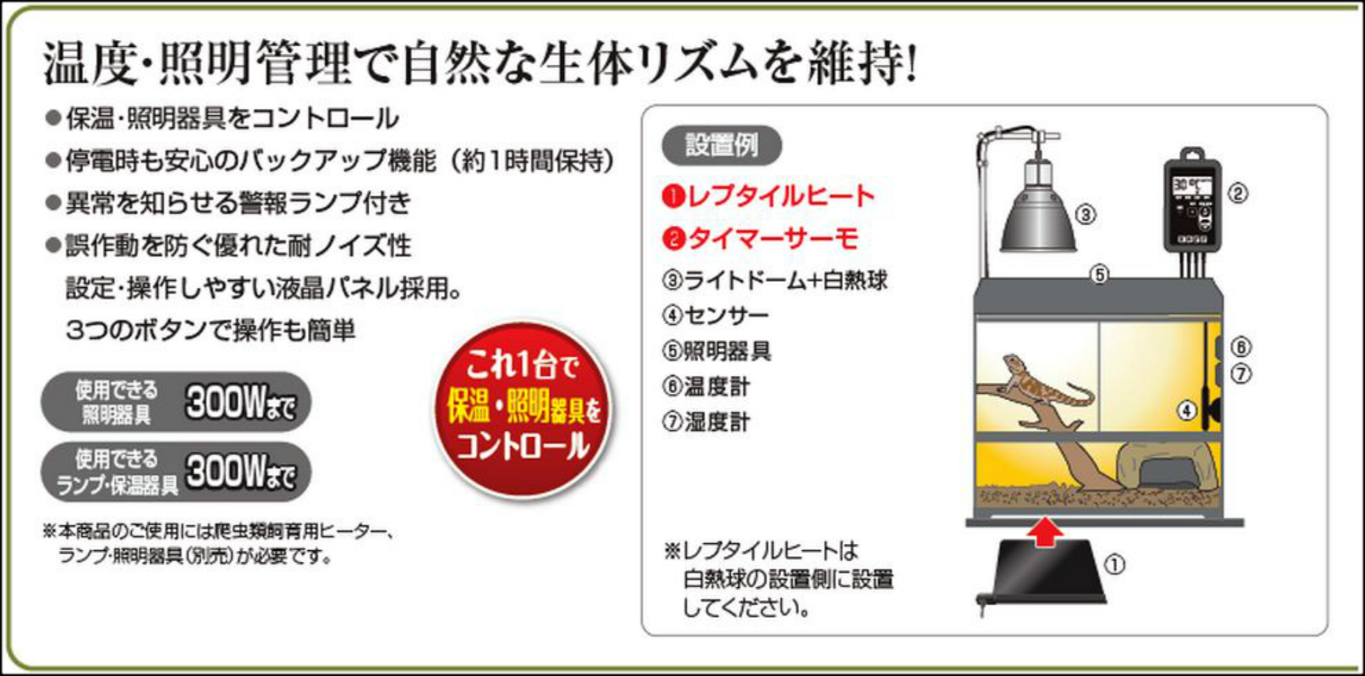 ジェックス タイマーサーモ RTT‐1