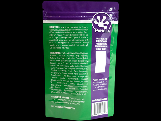 パンゲアゲッコーフードフィグ&インセクツ16oz