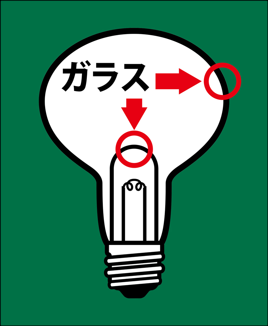 ストロングバスキングスポットランプ　二重ガラス構造