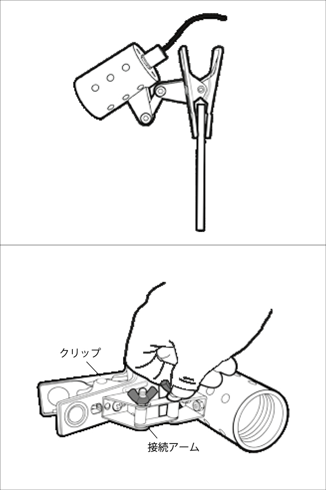 ストロングスタンド クリップスタンド取付例