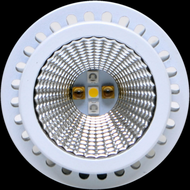 マイクロUV LED ホワイト E26 + ストロングスタンド灯具セット　素子配列