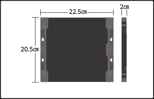 ヒュドラヒート26W　サイズ　大きさ　厚み