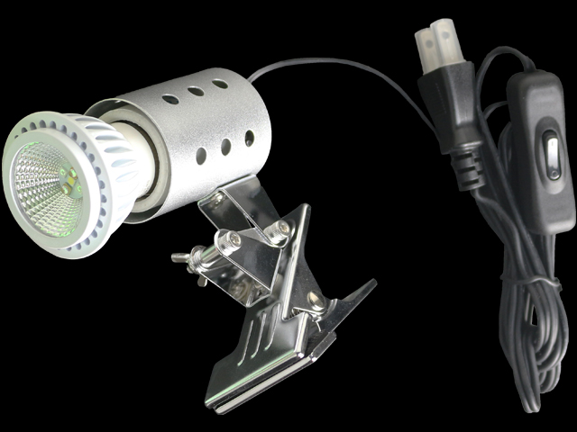 マイクロUV LED ホワイトE26 + ストロングスタンド灯具セット　ゼンスイ　ペットペットゾーン