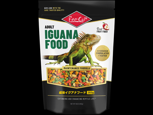 成体イグアナフード283g　Rep-Cal(レップカル)　イグアナの餌　草食性爬虫類の餌