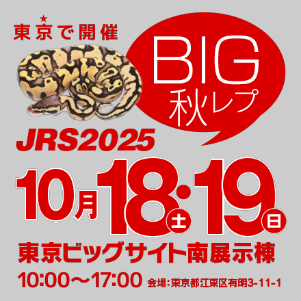 ジャパンレプタイルズショーin東京 秋 (BIG秋レプ) 2025