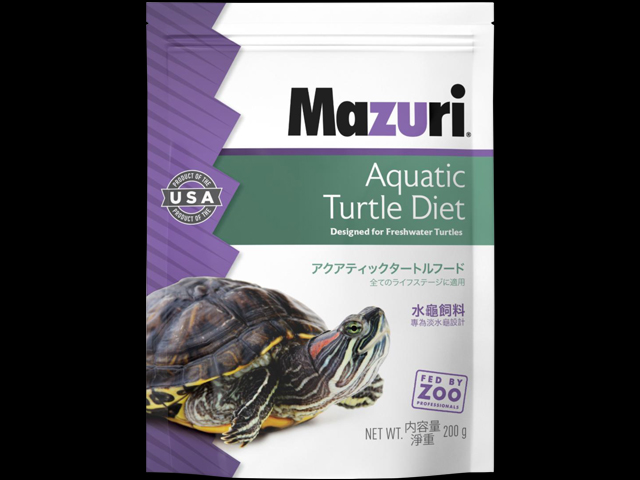 クアティックタートルダイエット5M87-S 200g Mazuri(マズリ) カメのエサ